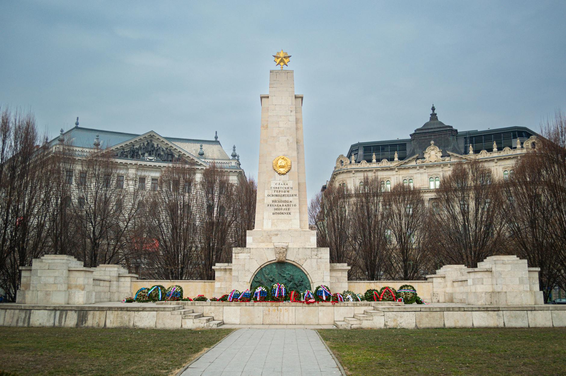 1956 Revolution memorial in Budapest marking a pivotal moment in Budapest history