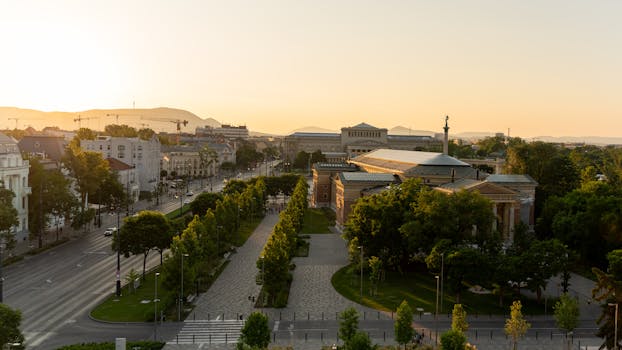 Andrássy Avenue in District VI - an elegant area to stay in Budapest
