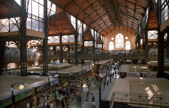 Budapest Central Market Hall - the heart of the city's food culture