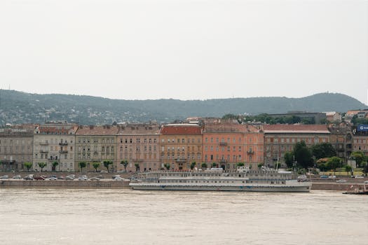 Budapest cityscape along the Danube River - understanding where to stay in Budapest