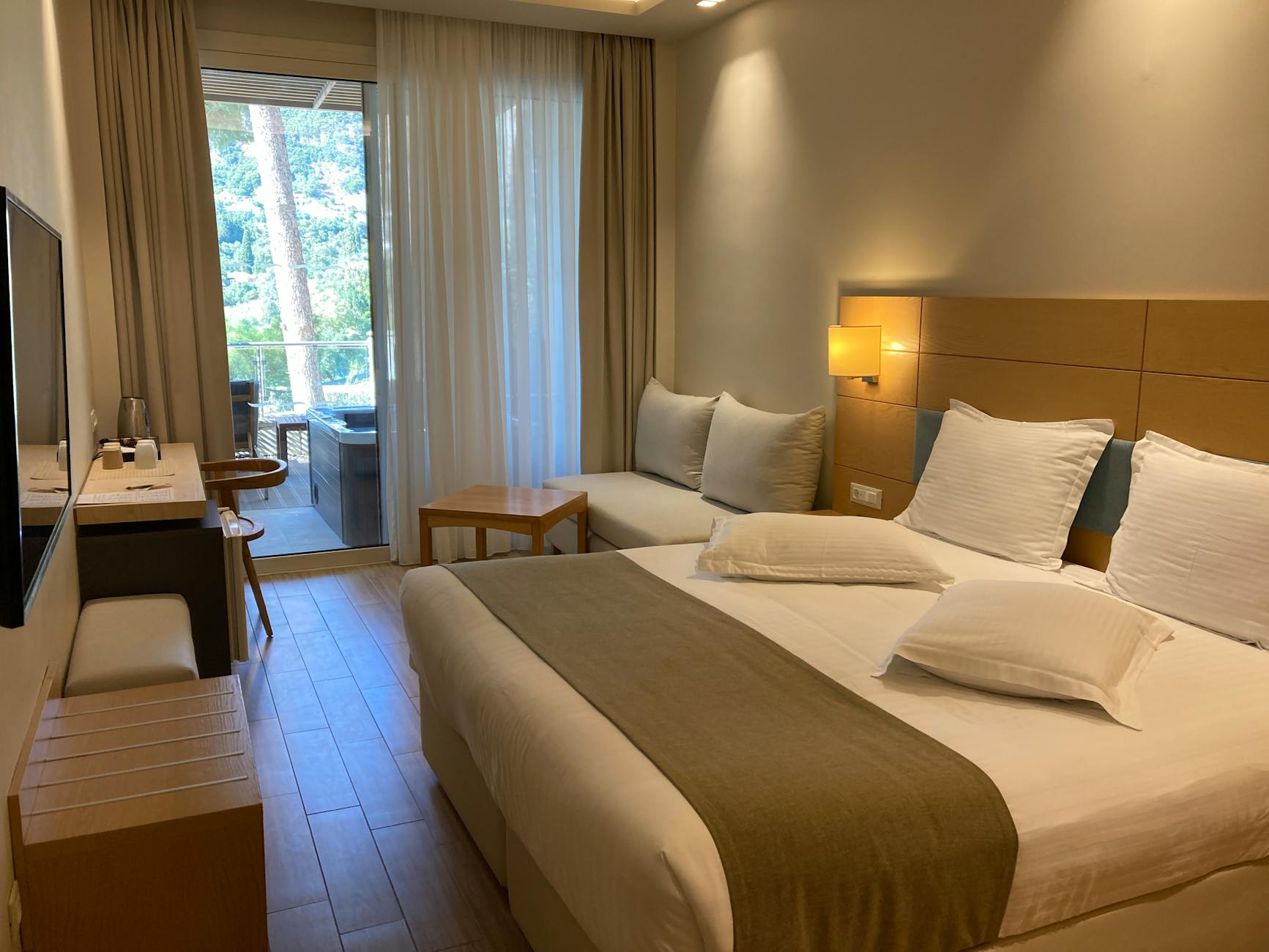 Budapest hotel room or apartment suitable for families visiting Budapest with kids
