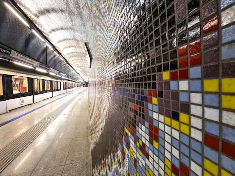 Budapest metro station - efficient underground transport across the city
