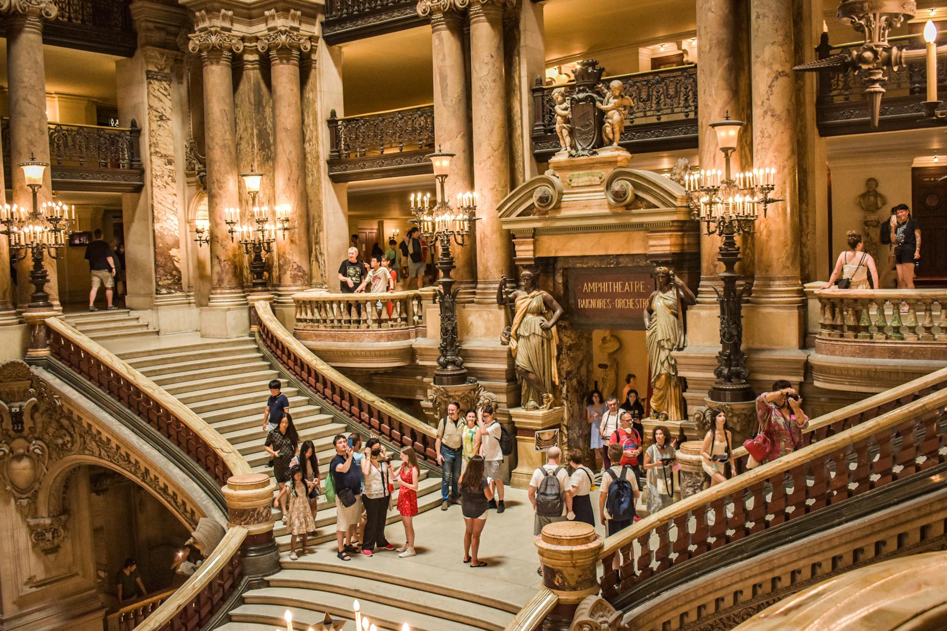 Interior of the Budapest Opera House showcasing Hungarian cultural performing arts