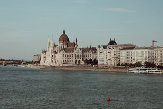District V with the Parliament Building - the most central area to stay in Budapest