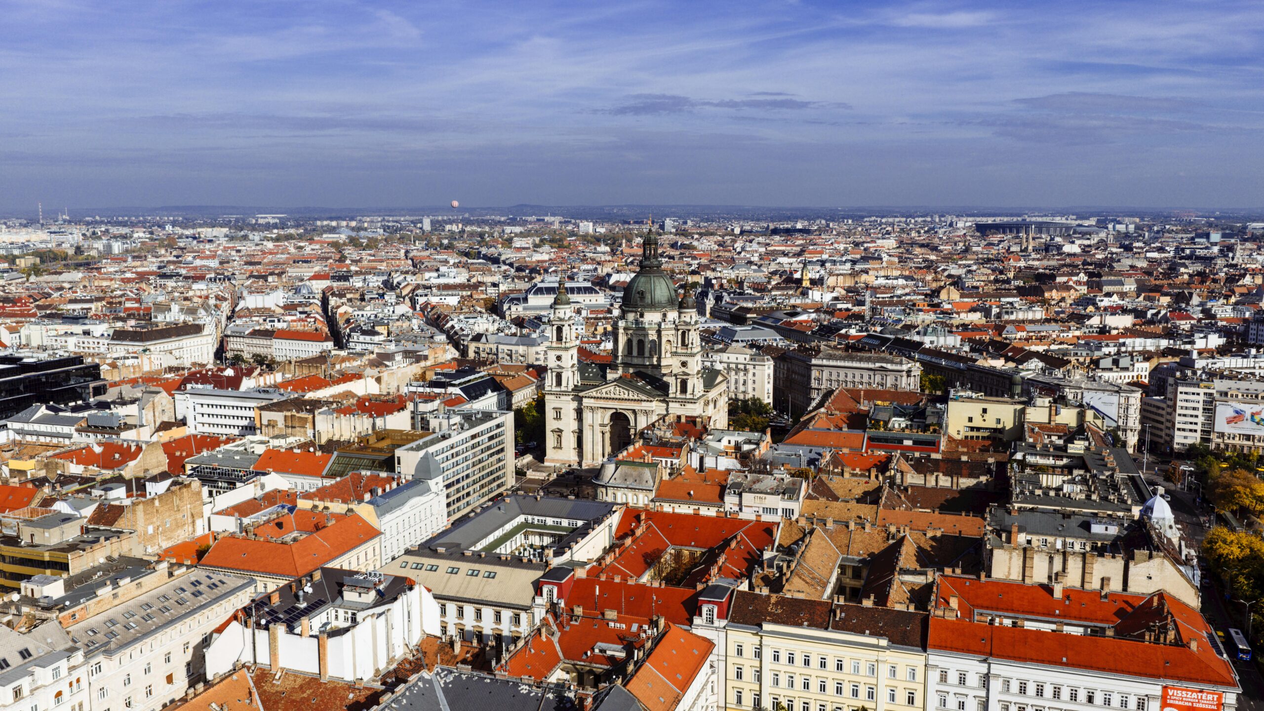 Budapest rooftop — one of the city's underrated Budapest photography spots