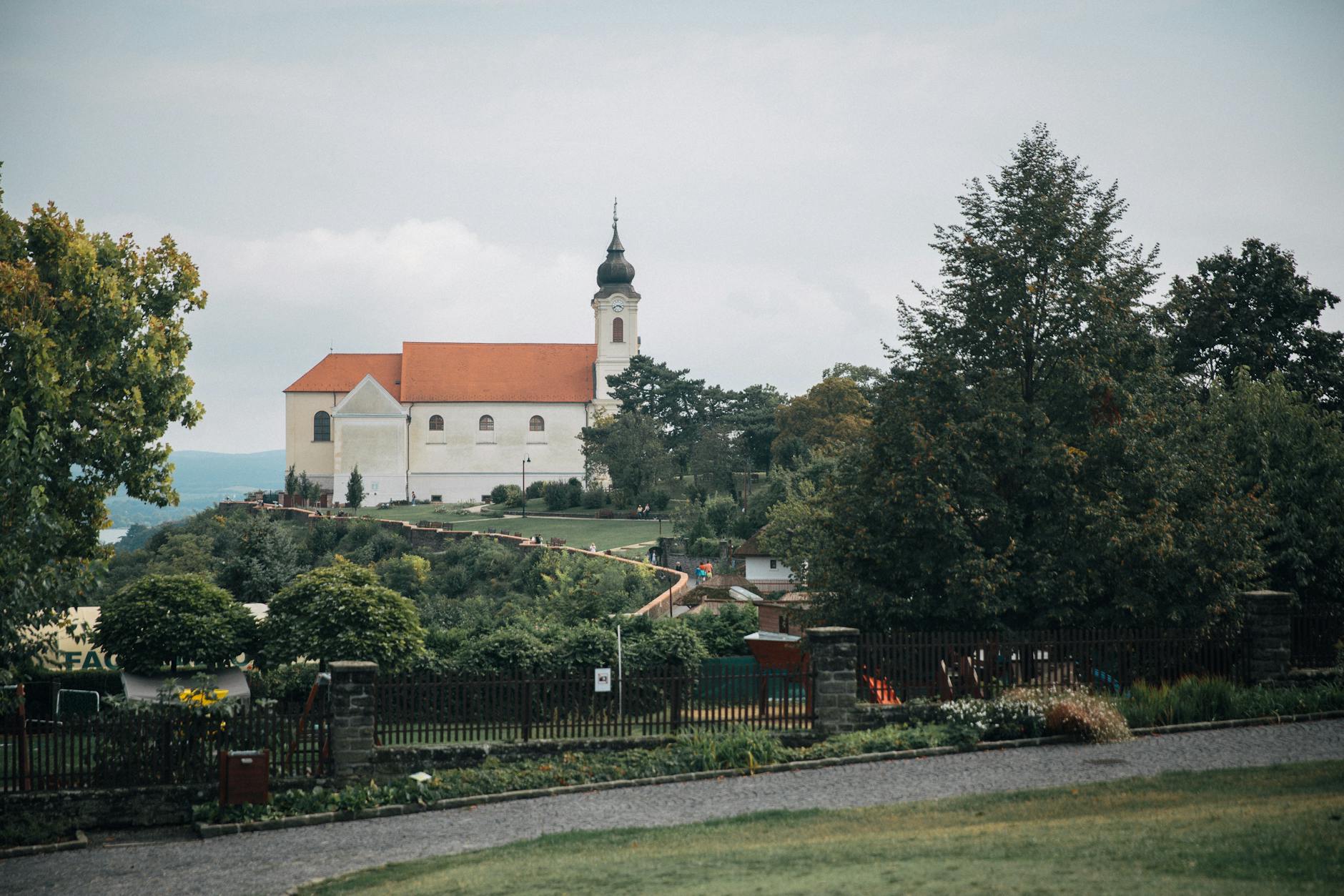 Traditional whitewashed Palóc houses in Hollókő UNESCO village, a unique day trip from Budapest