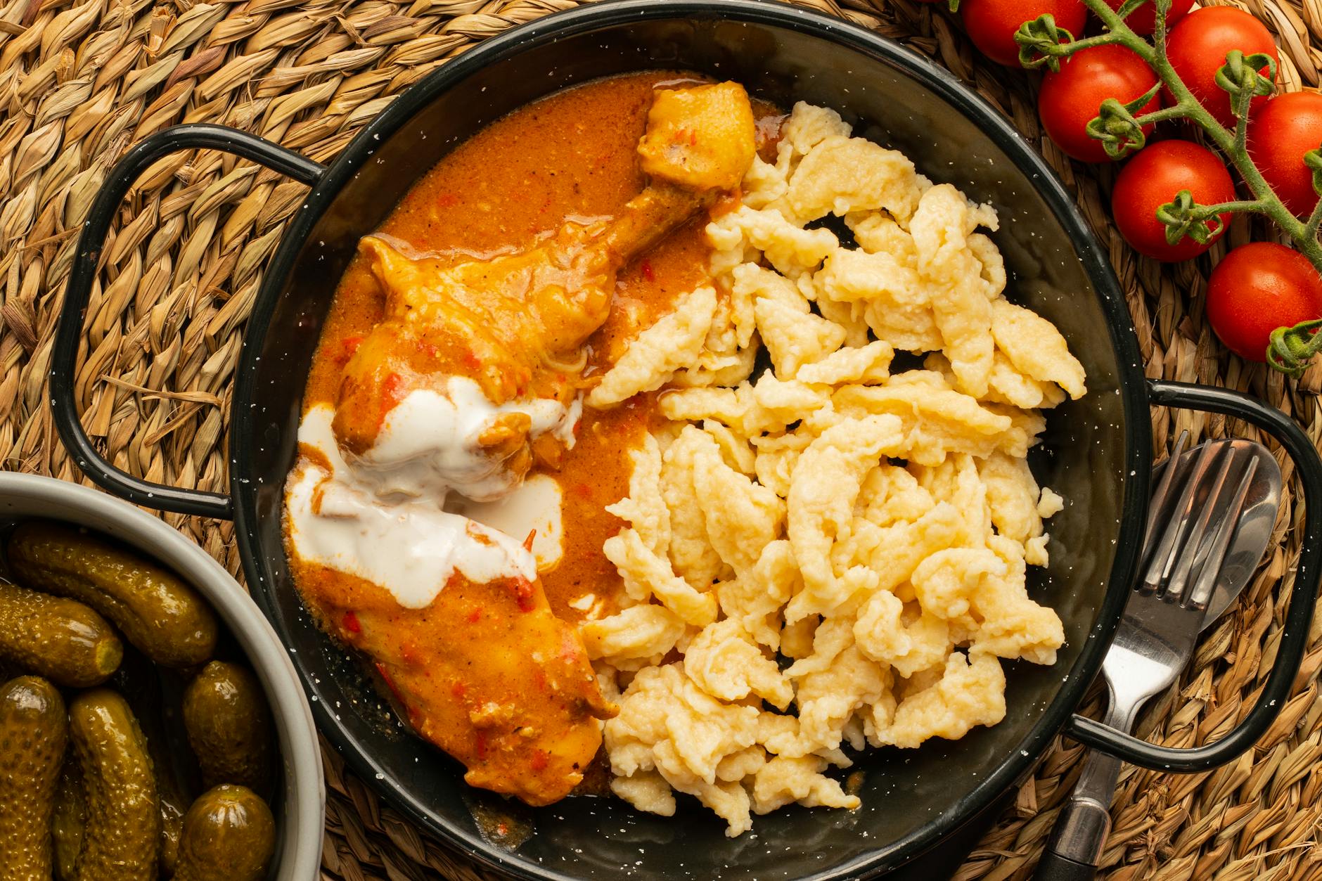 Hungarian paprika and folk traditions representing Budapest history and culture