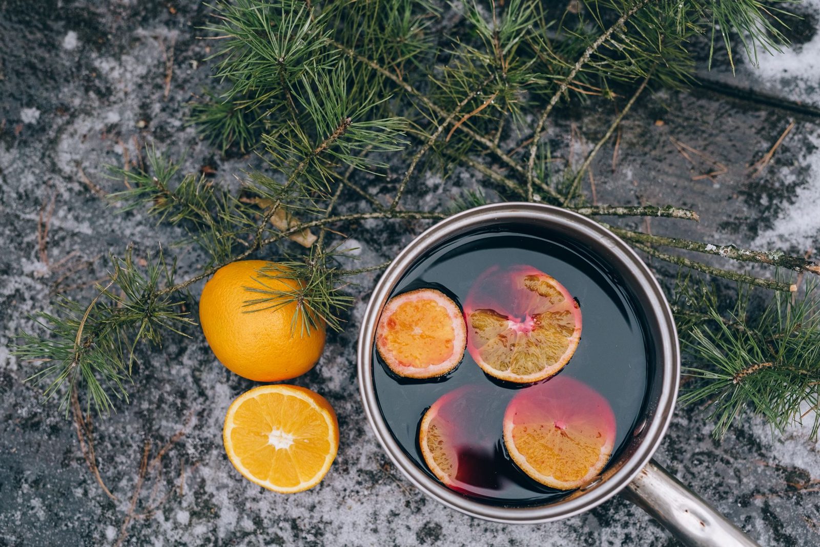 Mulled wine, a staple of the Budapest Christmas markets