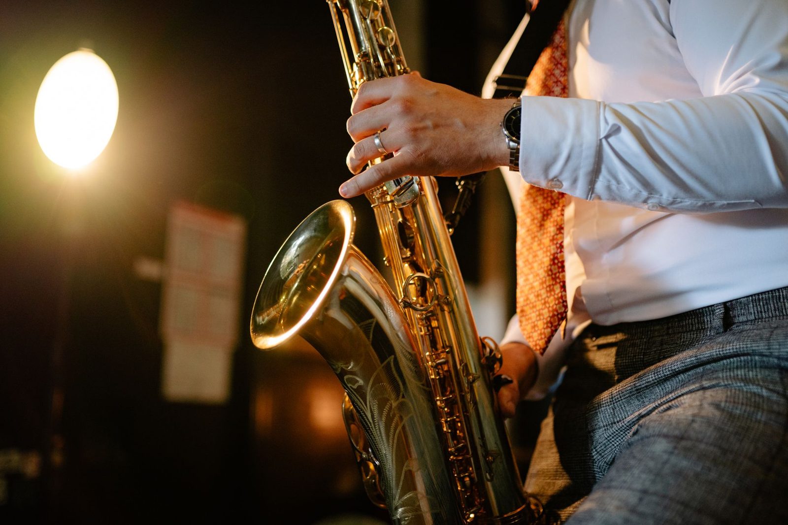 Jazz performance at a Budapest spring arts festival