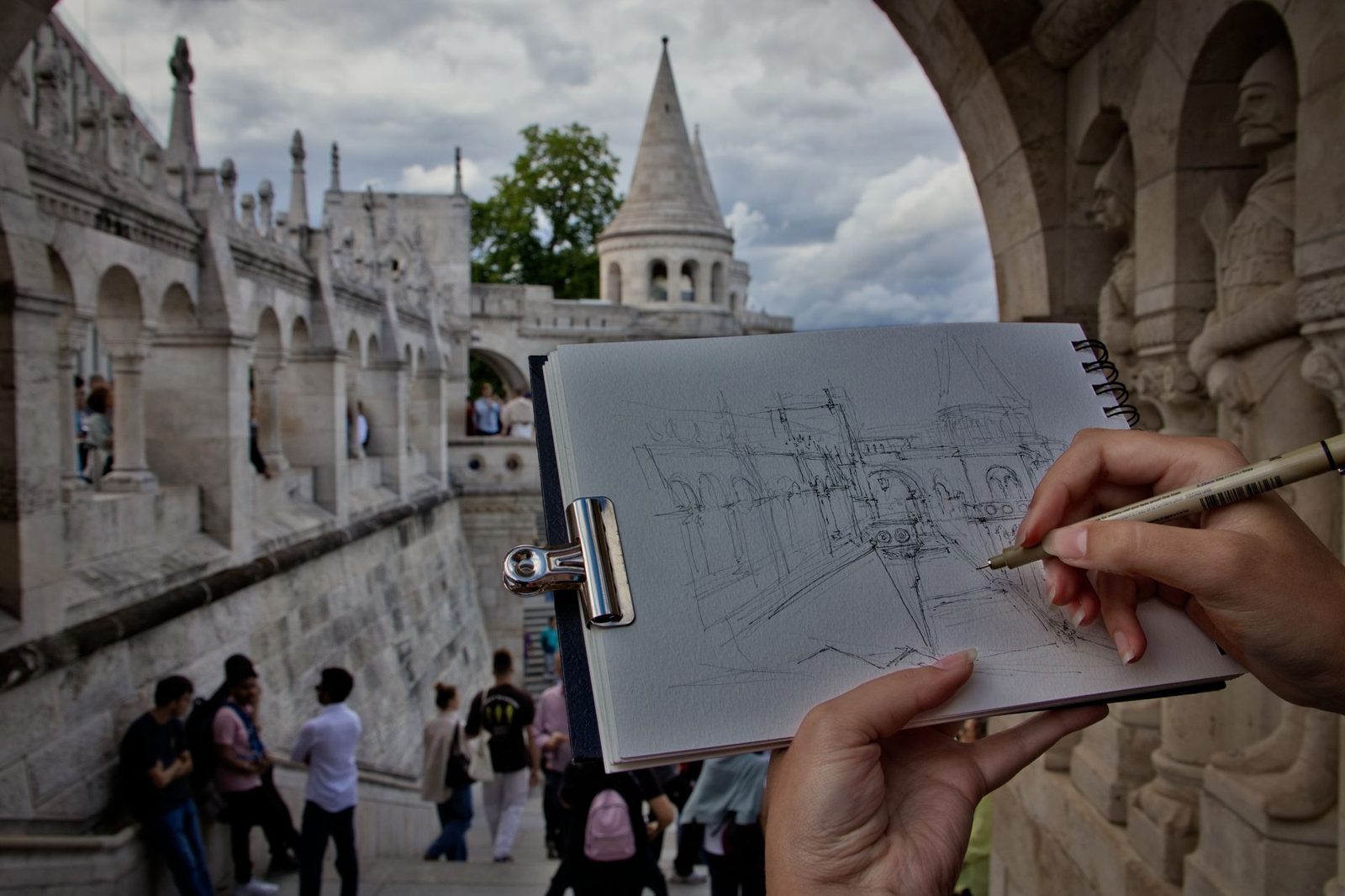 Fisherman's Bastion, one of the top Budapest landmarks