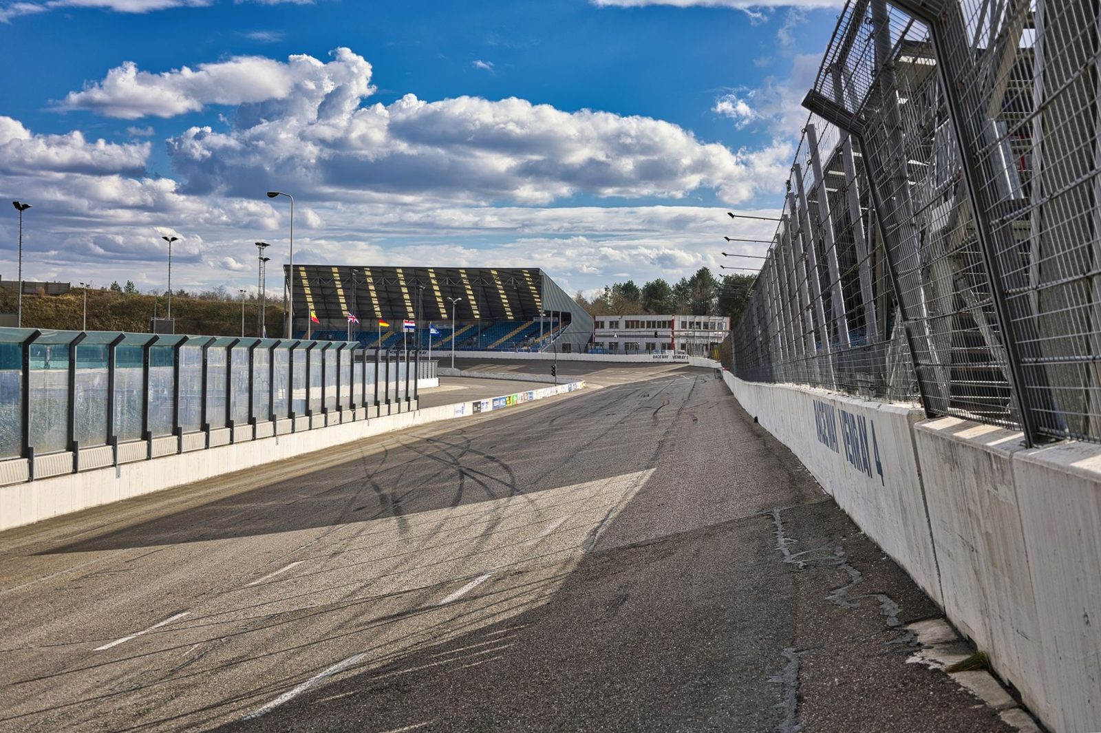 The twisting Hungaroring circuit near Budapest