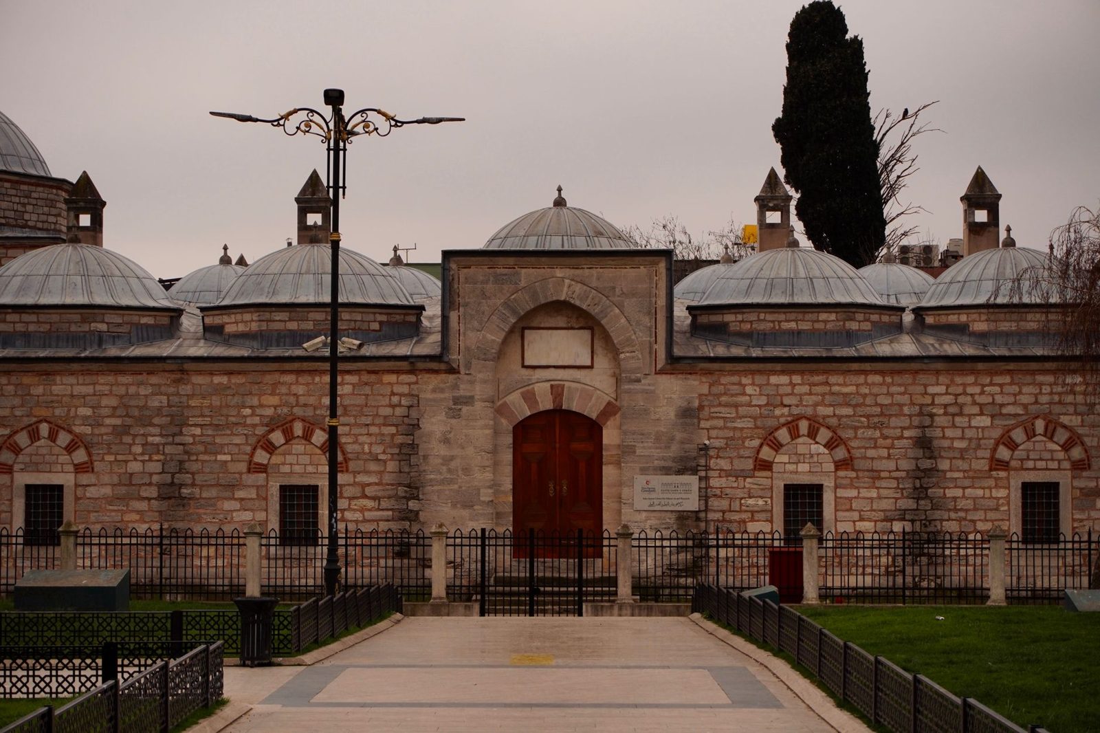 Ottoman domed bath in the style of the Király Baths Budapest