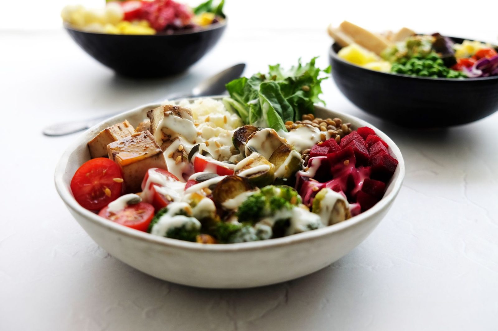 Vegan Budapest plant-based bowl of fresh food